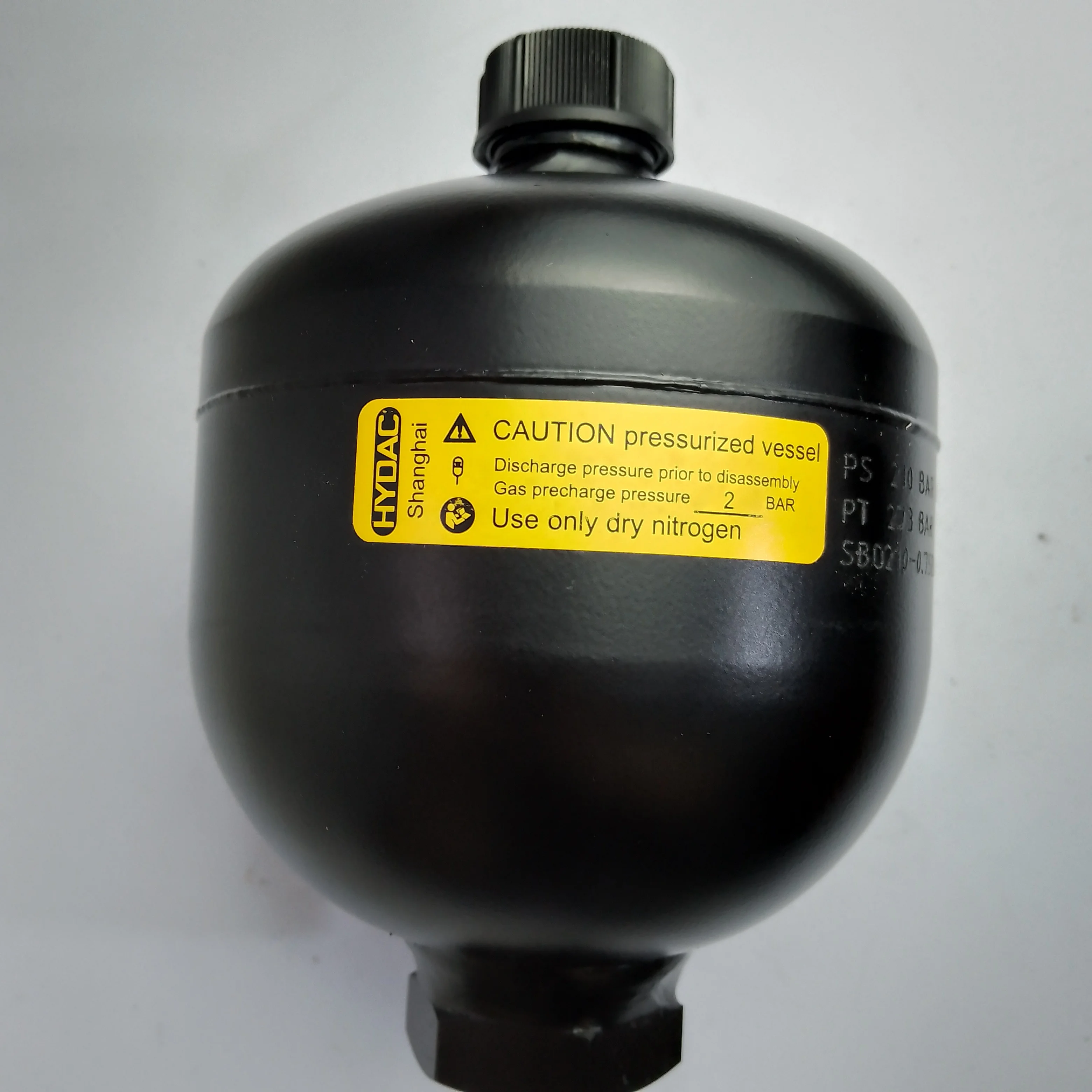 Hydac Diaphragm Accumulator Sbo2101.4e 1112a9210ak Buy Hydraulic