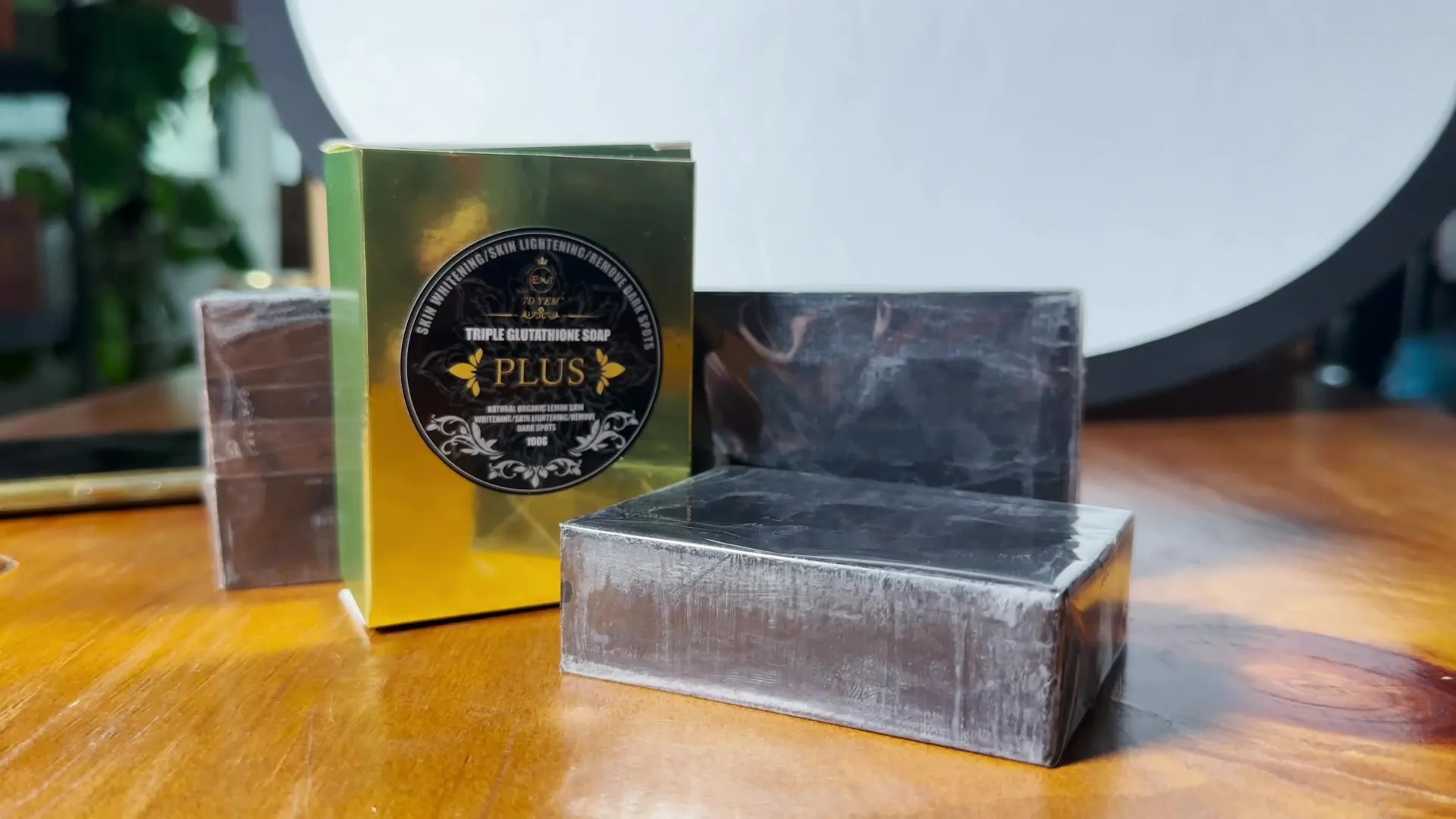 premium glutathione soap skin magical OEM Magical Natural Black Soap Body Rejuvenate Skin Whitening Even Tone  Dark Spot Remover Vitamin Glutathione Soap Private Label