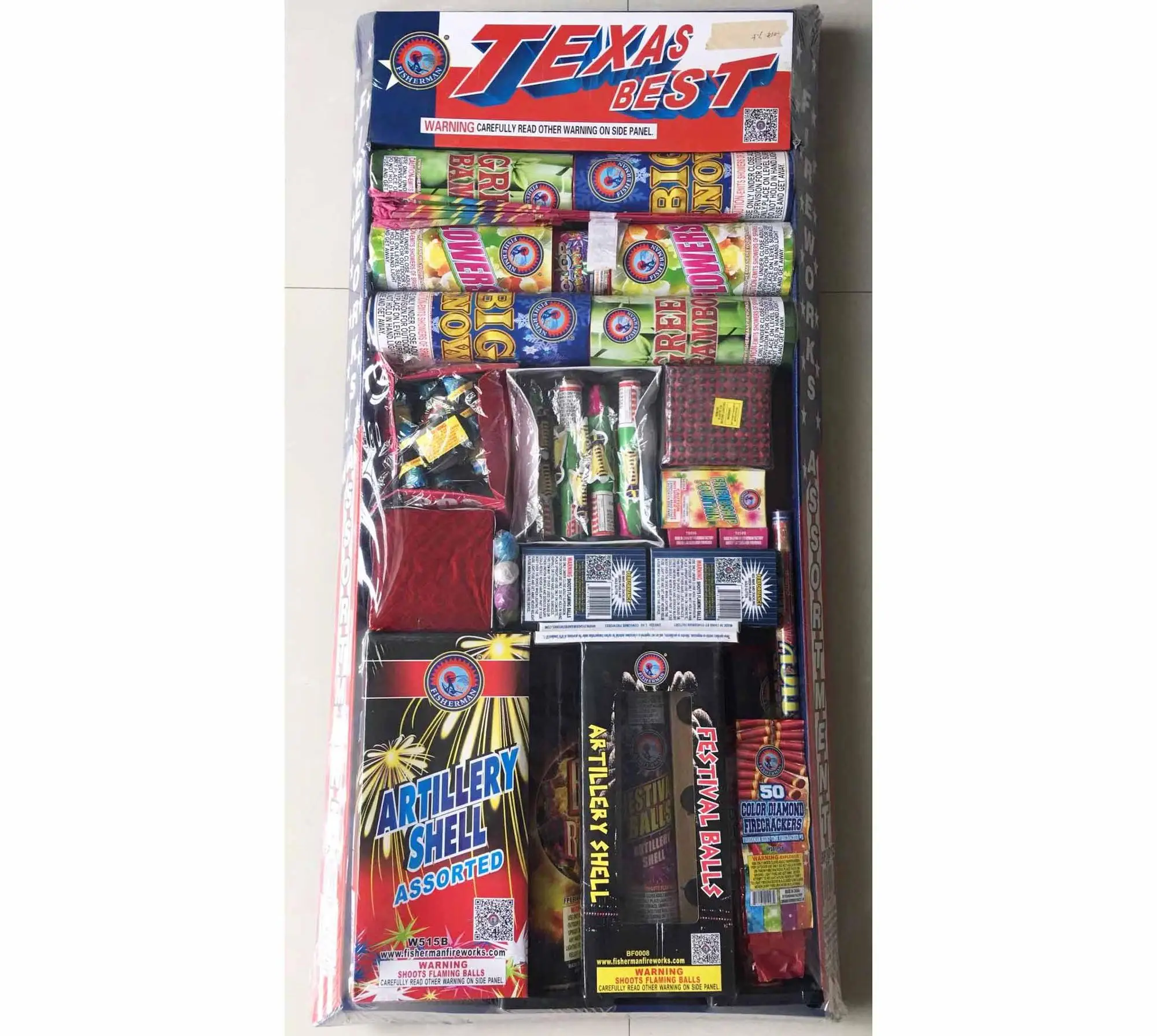 Wholesale Hot Selling Liuyang Factory Family Assortment Pack Box Fireworks