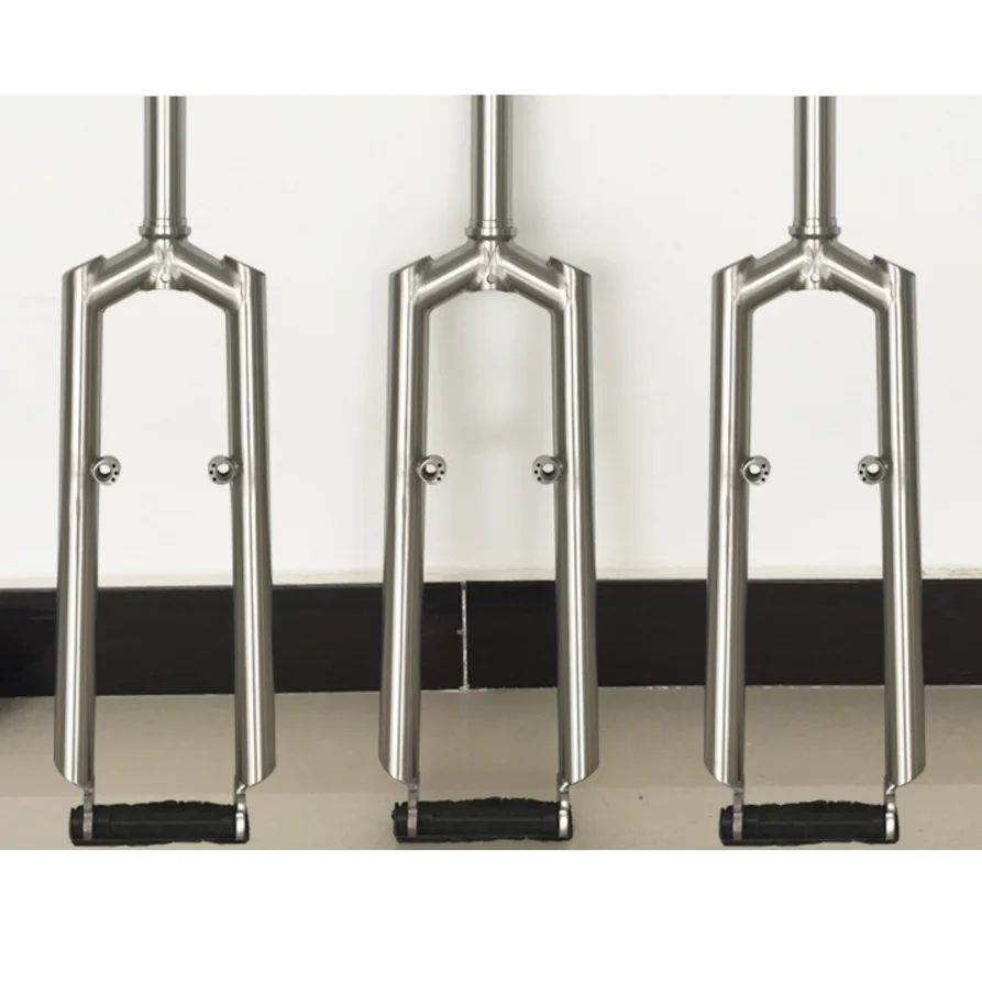 Wholesale Custom Titanium Bmx Mountain Bike Fork With Disc / V / C