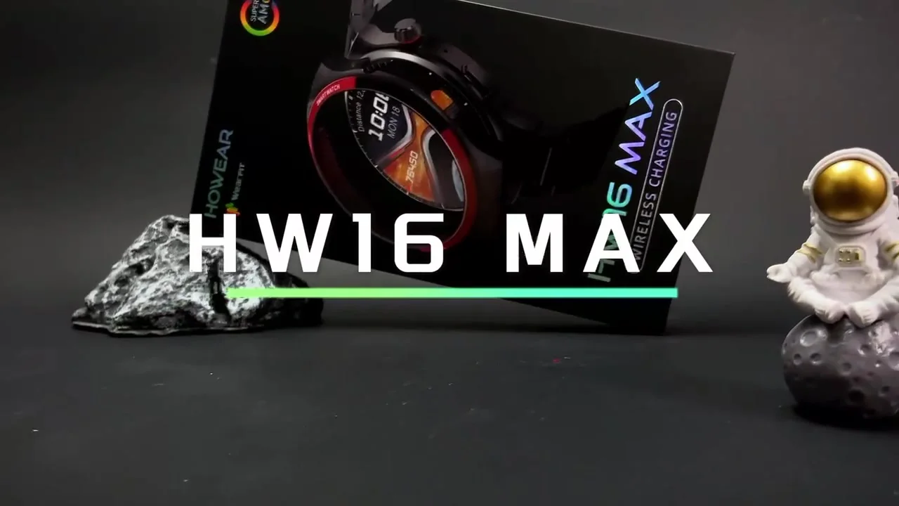 HW16 Max Smart Watch - 1.55 Inch Ultra HD Borderless Screen