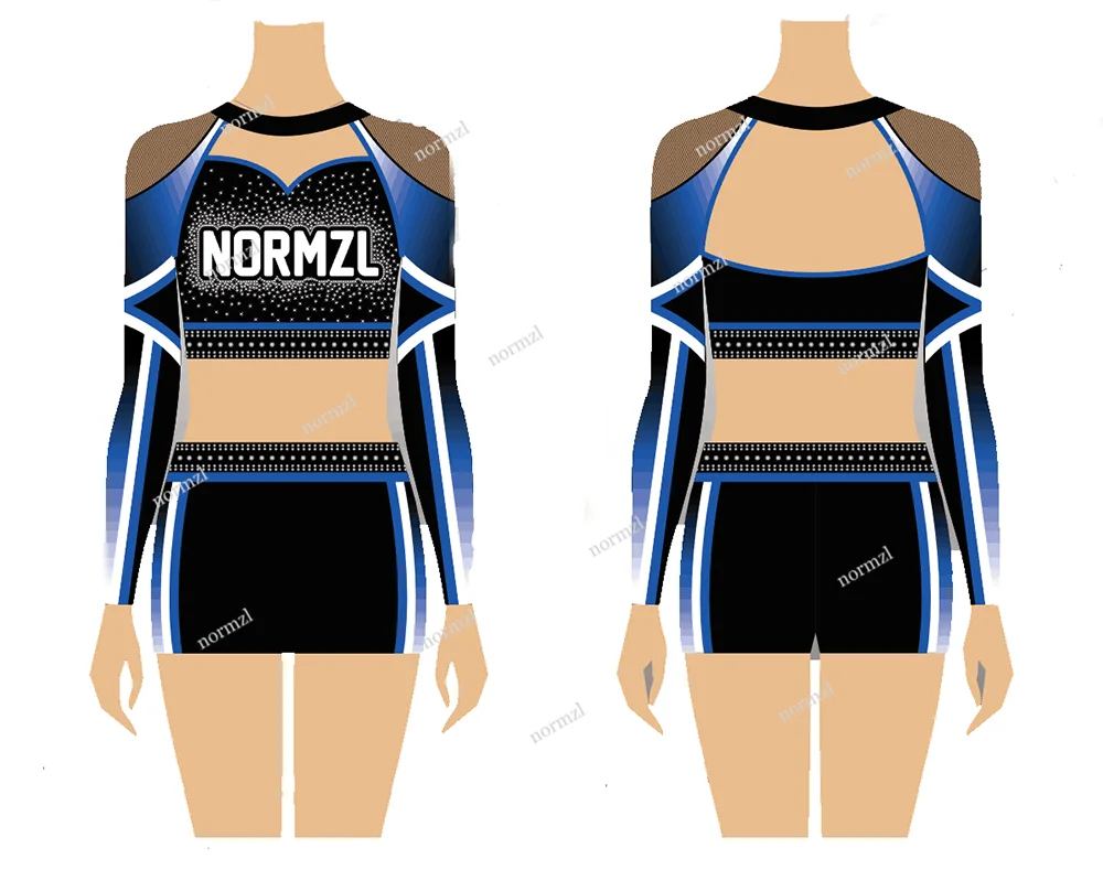 Custom Performance Cheerleading Uniforms Sublimation Competition Cheer ...