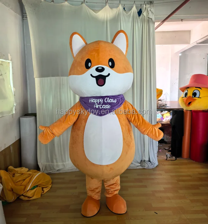 コスプレ衣装 inudog Custom Shiba Inu Dog Mascot Costume for Adults - 1XL XXL