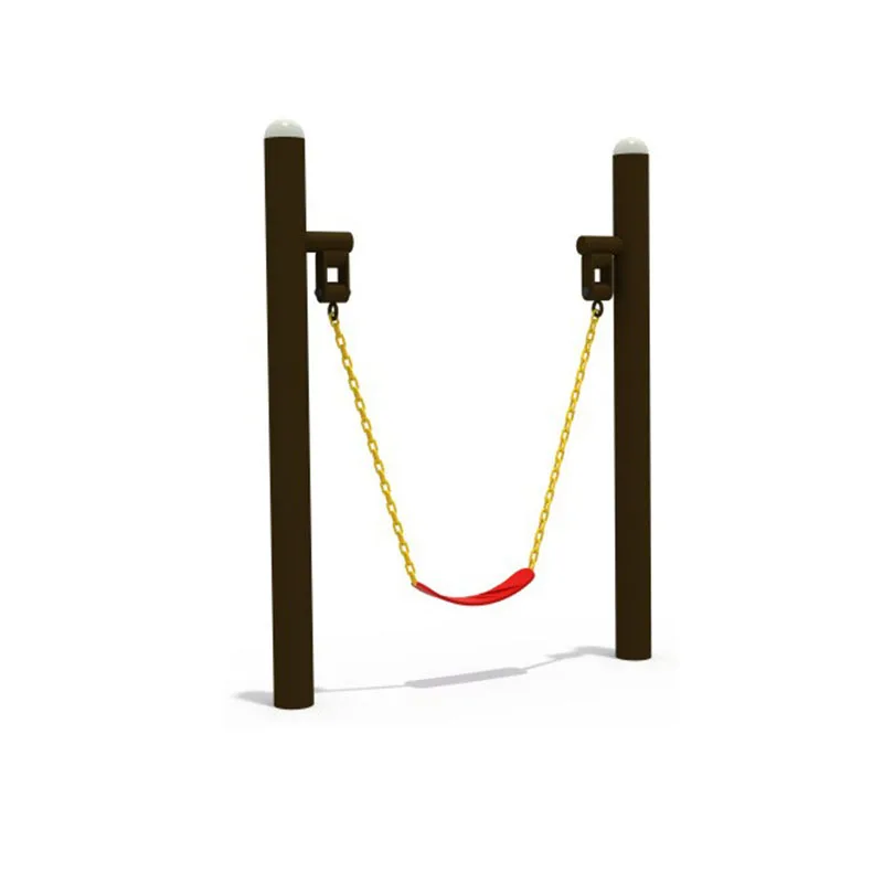 Public Park Heavy Duty Plastic Swing Accessories Frame Metal Outdoor