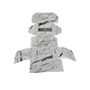 Corrugated Board Mailer Postage Box With Plastic Hard Carry Handle For Baby Toy