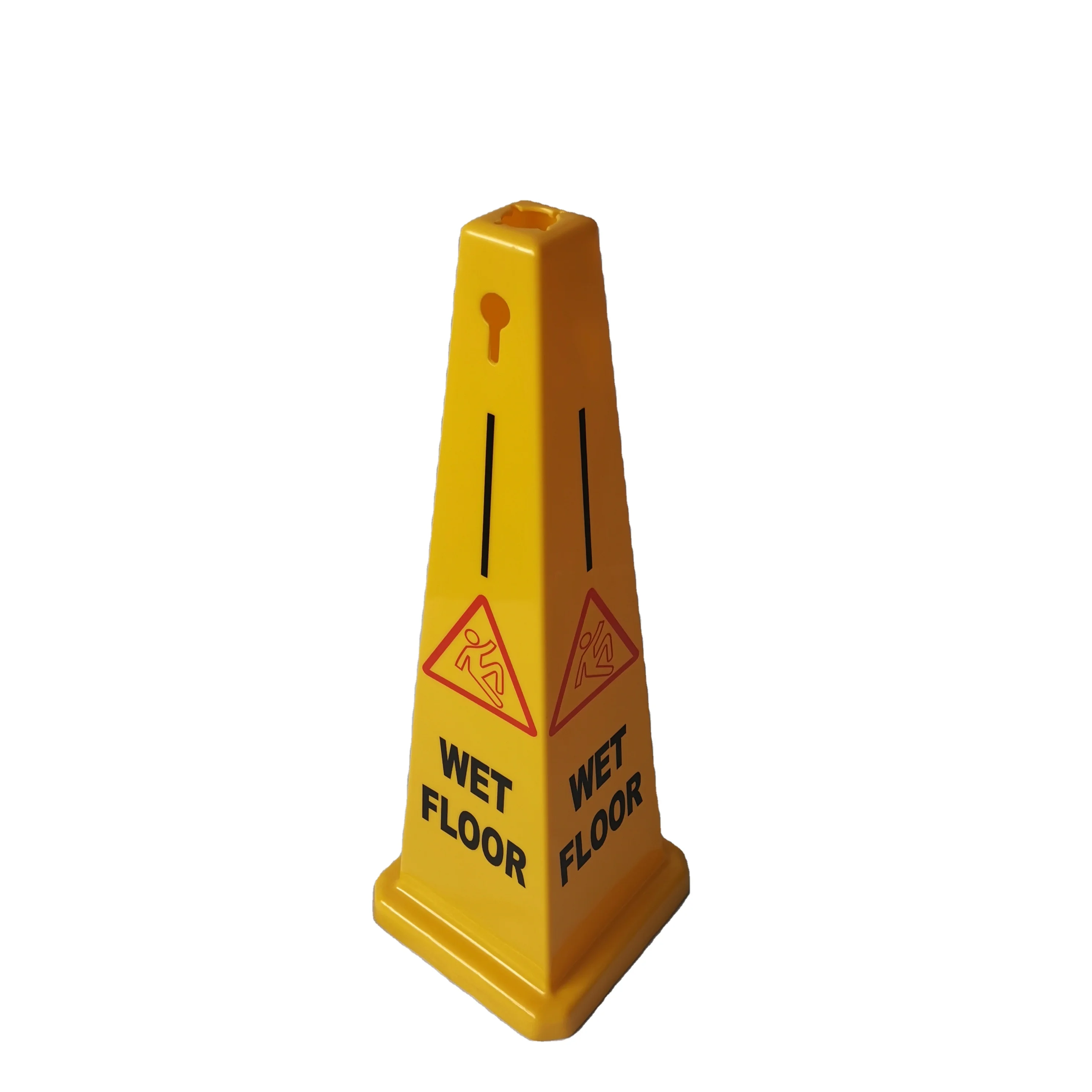 
Original suppliers PP plastic caution board warning sign for outdoor supermarket 