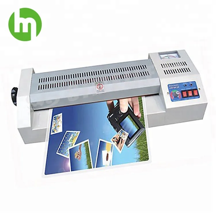 With Manual Handle Laminating Machine A3size Popular Mini Cold And Hot