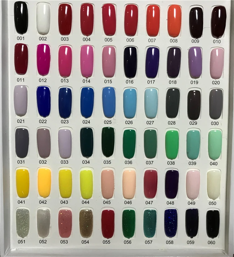 Gel Effect Nail Polish Essie Colors Display For 120 Colors 10ml ...