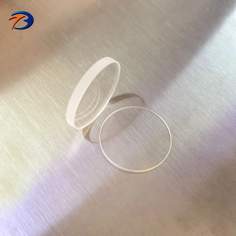 Optical UV UVC quartz glass round plates