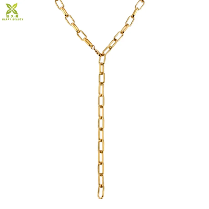 Blade 24K Gold Snake Bone Chain Necklace —