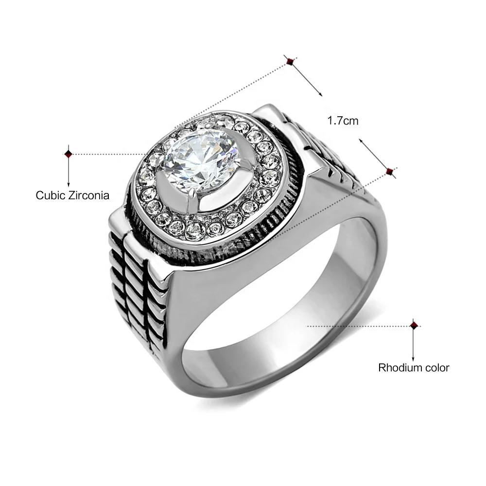 product-BEYALY-Personalized Stone Customized Ring Stainless Steel Jewelry-img
