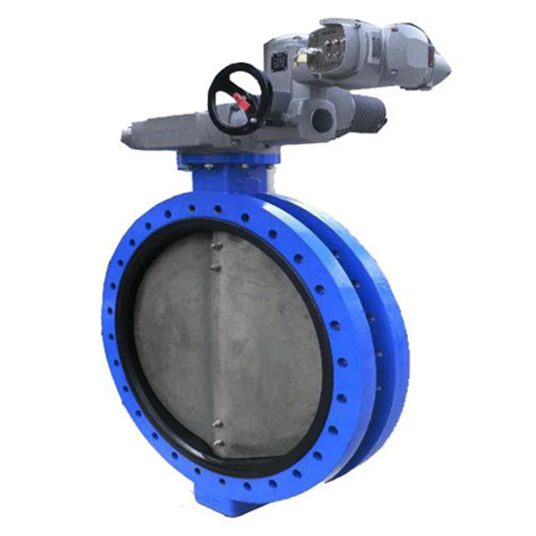 中国工厂批发定制 u型法兰手动蝶阀