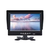 7 Inch Motorized Headrest With Car Camera Monitor Reverse Display