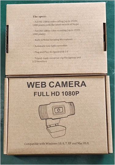 Webcam, webcam full hd, usb, microfone embutido, câmera 720p 1080p 2k 2.0mp, com gravação cevideo, reuniões de conferência