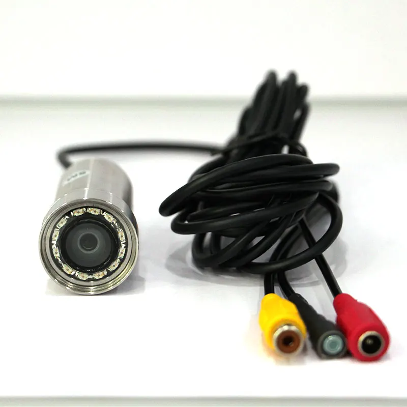 Leds Mp Stainless Steel Underwater Cctv Cvideo Camera M Mini Camera For Underwater Wells