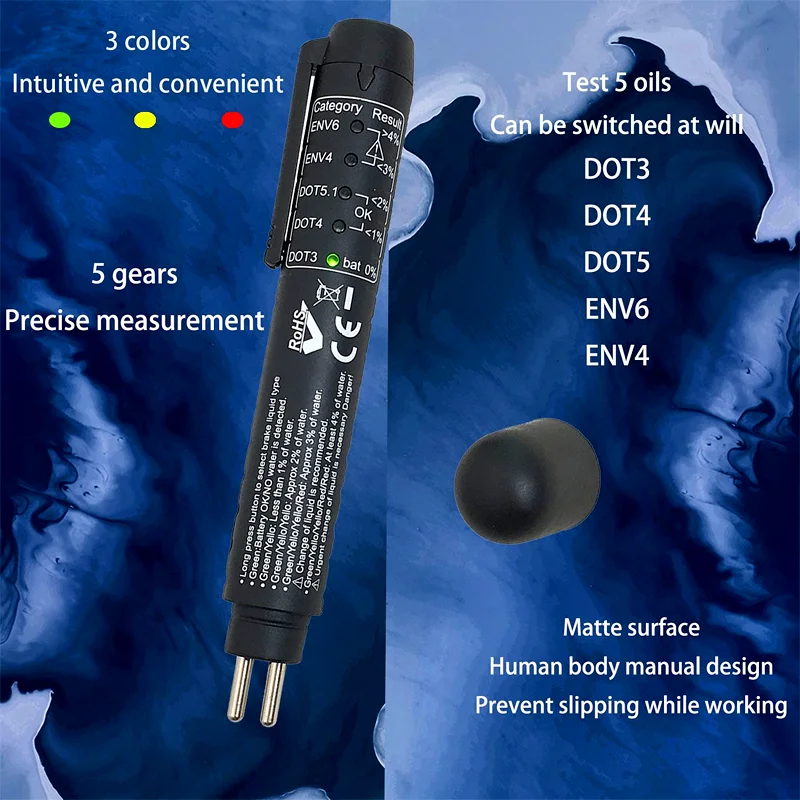 The New Brake Fluid Test Pen Can Test Five Different Brake Fluids Dot3