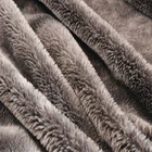 290gsm 5mm Fleece Garment Use and 100% Polyester Material Fake Fur Fabric