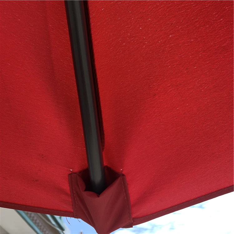 Parasol Steel Frame Garden Waterproof Polyester Patio Outdoor Umbrella