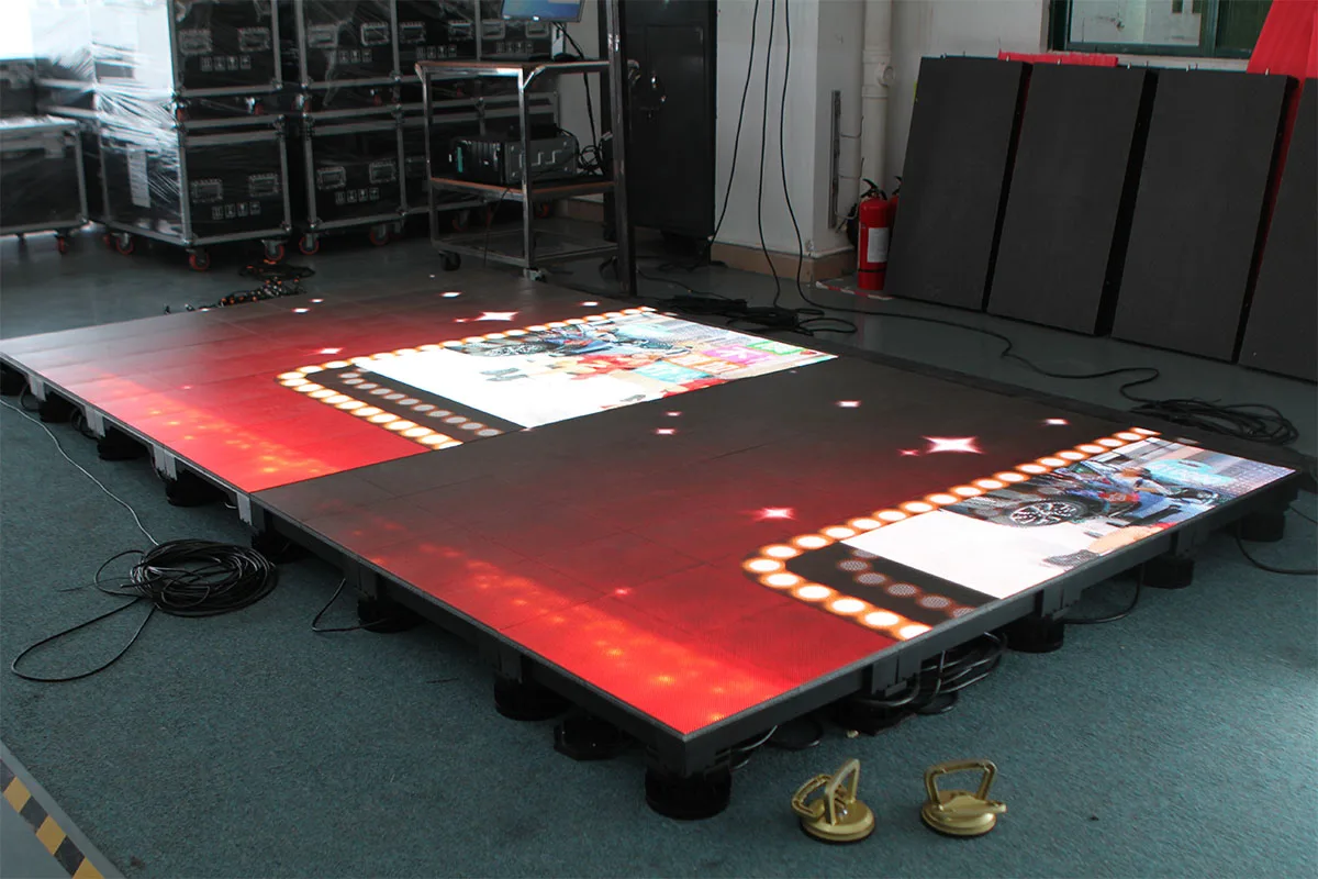 500mm x 500mm Bildschirm Bodens LED für Hochzeitsfest