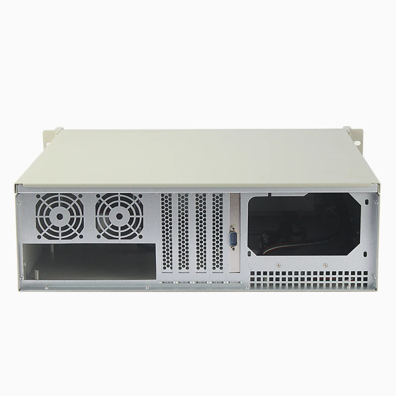 Trendy 3U 19 Inch Rackmount E Atx Server Chassis with LCD