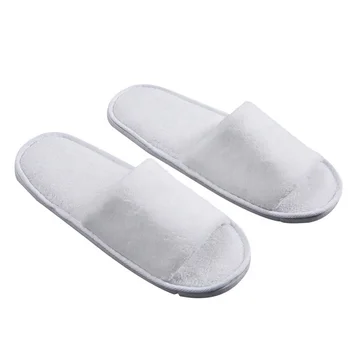 open toe spa slippers