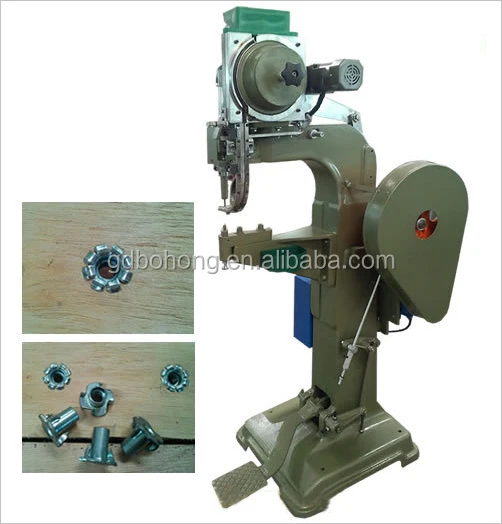Furniture Fourclaw Nut Riveting Machine,M6 Claw Nail Machine,M8 Foot