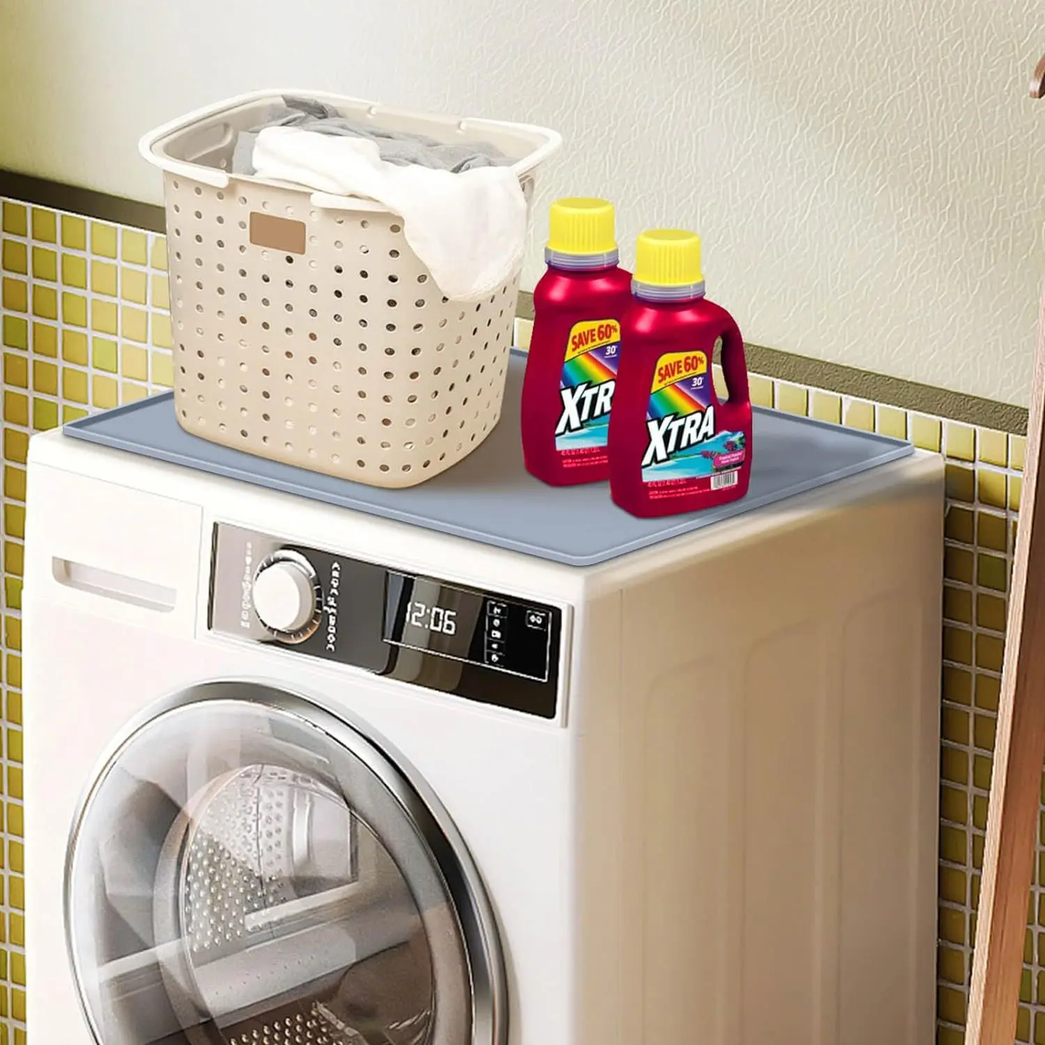 Wholesale Washer And Dryer Top Protector Waterproof Washable Silicone