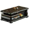 low price Home living room rurniture modern design center tea table and glass coffee table