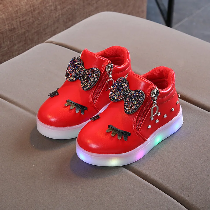 slang Gewoon Persoonlijk Wholesale Kids Cheap Led New Light Up Sneakers Boots Shoes With Bow - Buy  Shoes Children Led,Children's Sports Shoes,Children Led Light Shoes Product  on Alibaba.com