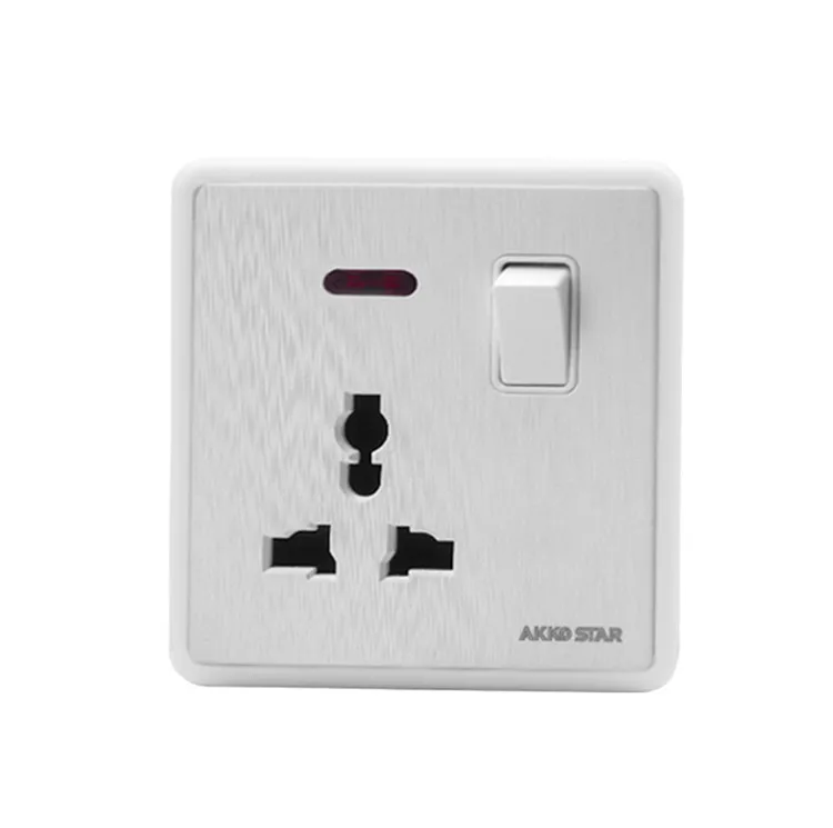 Akkostar Competitive 13a 5pin Plug Multifunctional Electric Wall