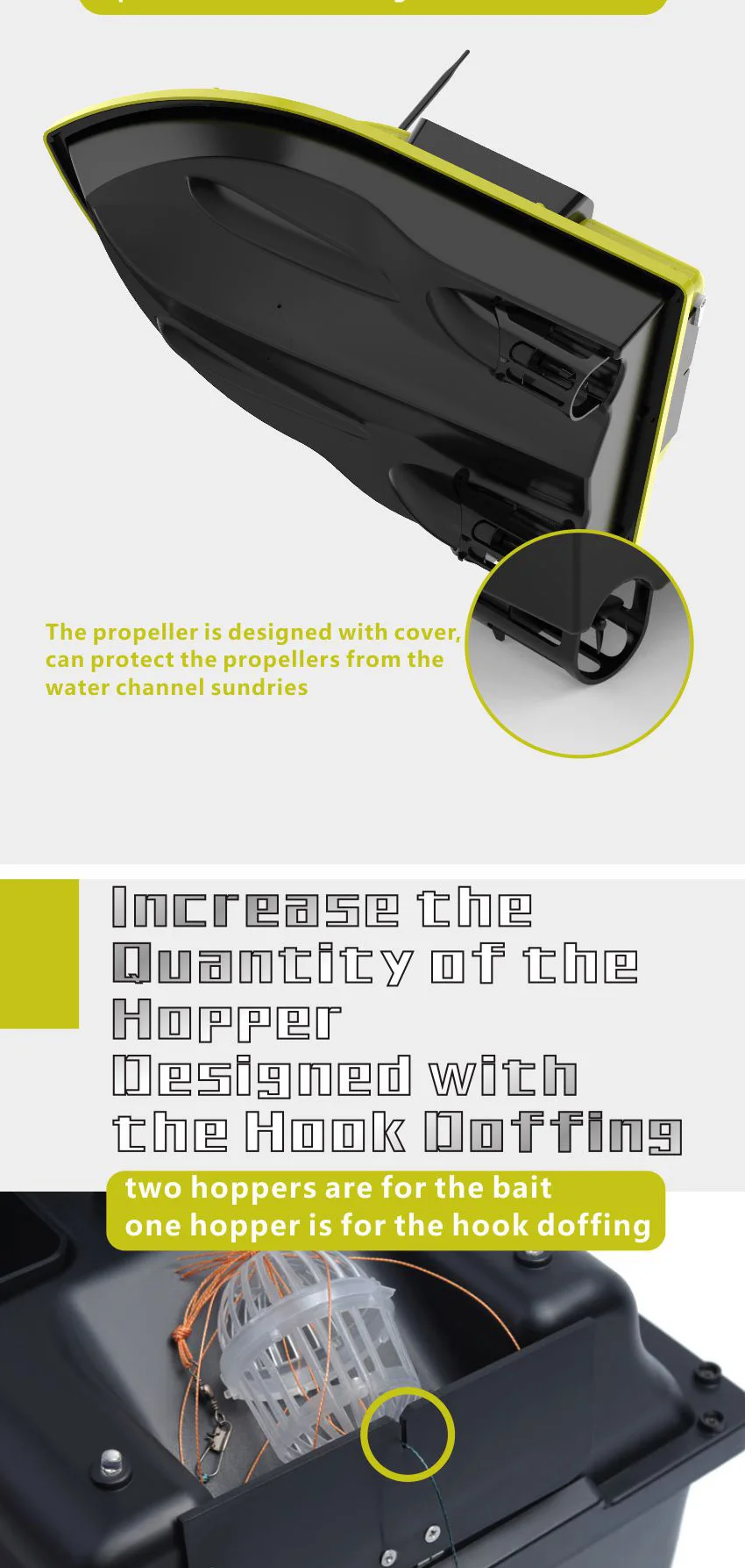 Autopilot 3 Baiting Point Remote Auto Home Radio Control Rc Lures Ship