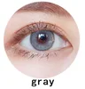New arrival 2 tone mirage gray contact lens soft color contact lenses 14mm