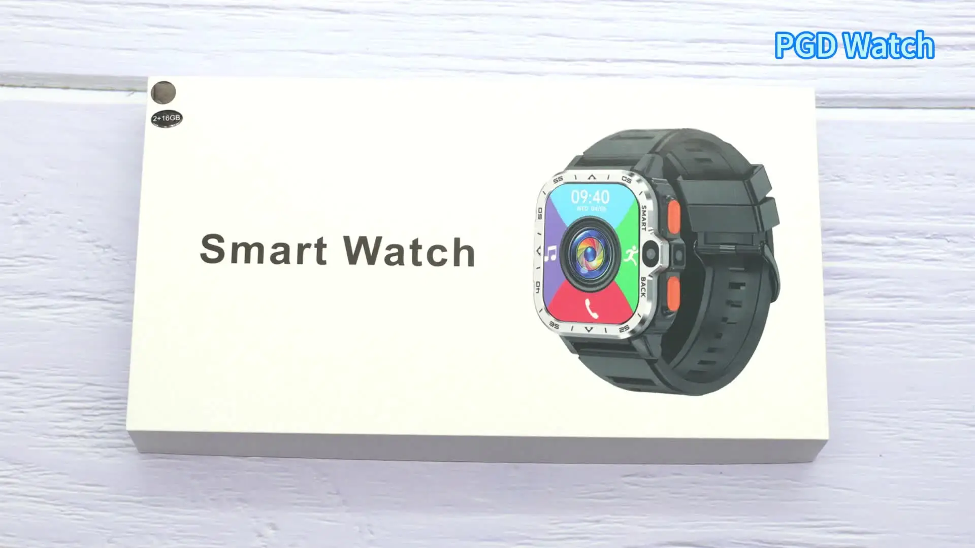 2024 PGD 4G Android Smart Watch - Ultra Versatile & Durable