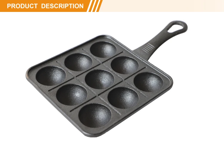 Cin Onceden Yuzey Isleme Dokme Demir Takoyaki Tava Tava Buy Gozleme Pan Dokme Demir Takoyaki Pan Takoyaki Pan Olmadan Kapak Product On Alibaba Com