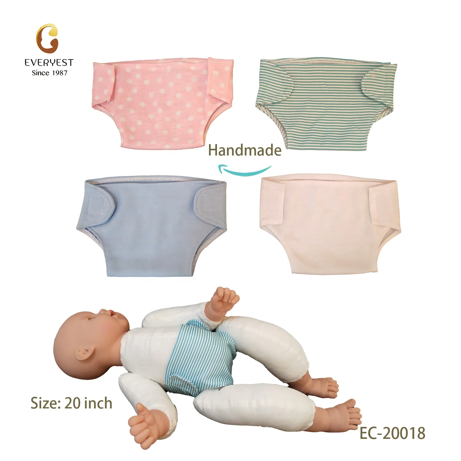 New Reborn Baby Dolls Diapers 22 Inch Newborn Reusable Fit 18 22 Reborn Dolls Alive Buy Reborn Baby Doll Newborn Baby Doll Accessories Nice Baby Doll Diapers Product On Alibaba Com