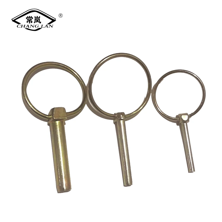 Lynch Pins With Round Rings Fastener Buy Lynch Pins,Lock Pins,Zinc