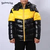 100% Poly Woven Winter Warm Hooded Padded Jacket For Men