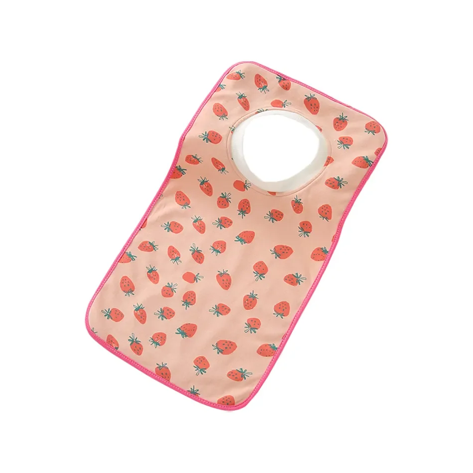 Waterproof Drool Bibs For Baby Bibs Printing Pattern Cotton Long Feed