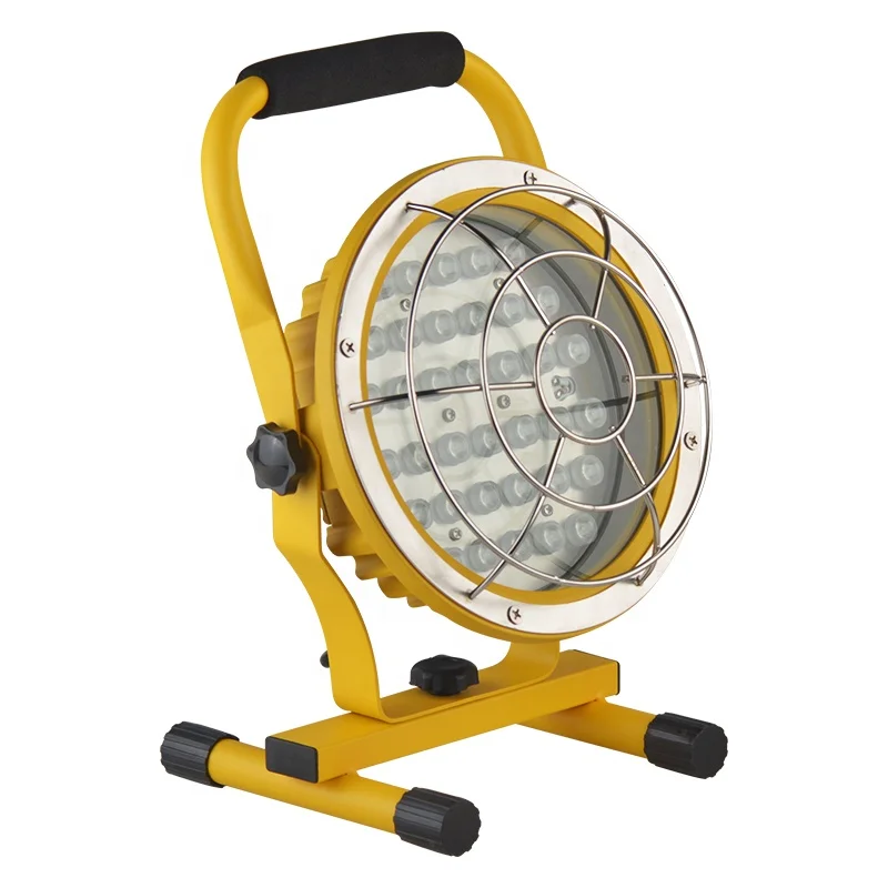 New style led work light 30w IP65 high lumen portable recchargeable led flood light on stand work light hone depot