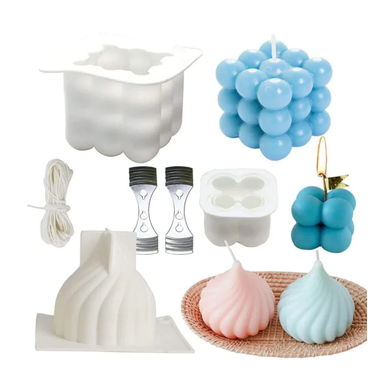 Wholesale Bubble Wicks Core Centering Device Soy Wax Supplies For Diy