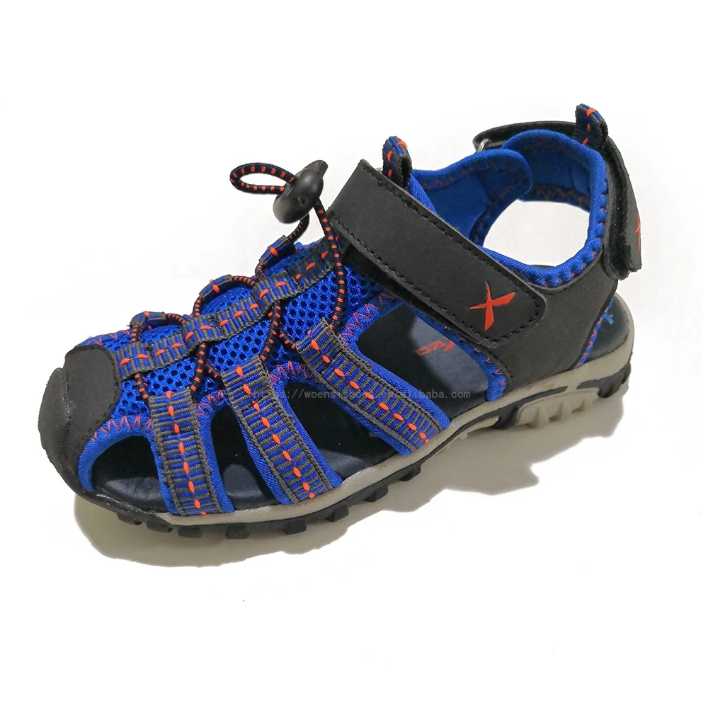 new fashion cheap customized summer kids closed toe sport sandals shoes for boys