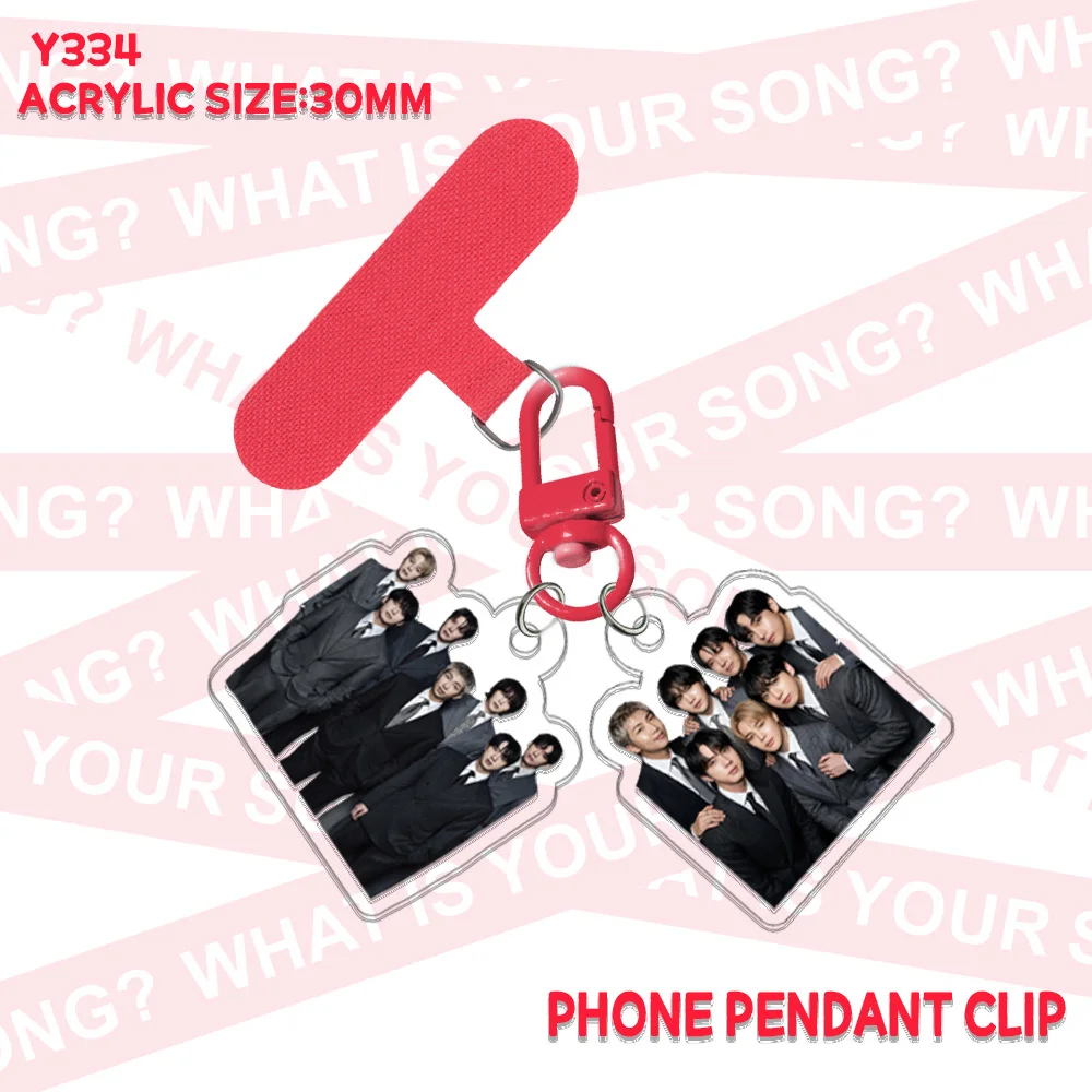 KPOP Idols New Album ARIRANG Keychain 2Pcs/Set Acrylic Keyring Pendant ...