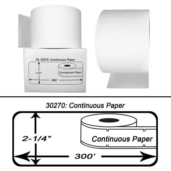 dymo continuous labels