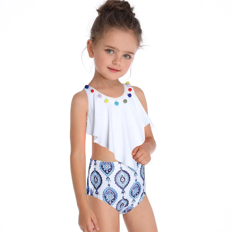 Custom Kids Bikini Swimwear Manufacturer Low Moq Cute Lovely Baby