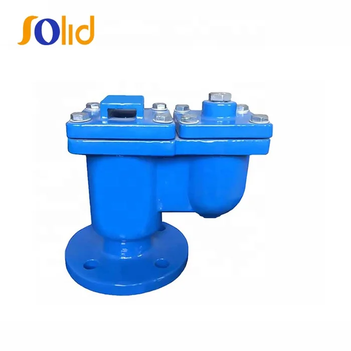 Ductile Iron Ggg50 Flanged Double Orifice Water Air Release Valve