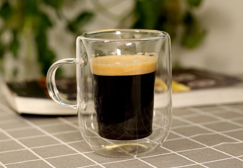 buy coffee double wall glass cup,borosilicate glass cup,clear