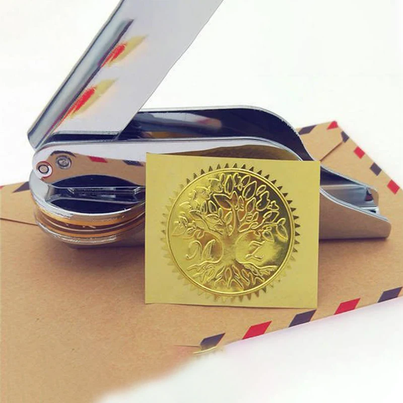 Personalized Custom Logo Embossing Seal Stamp Buy Embossed Stamp