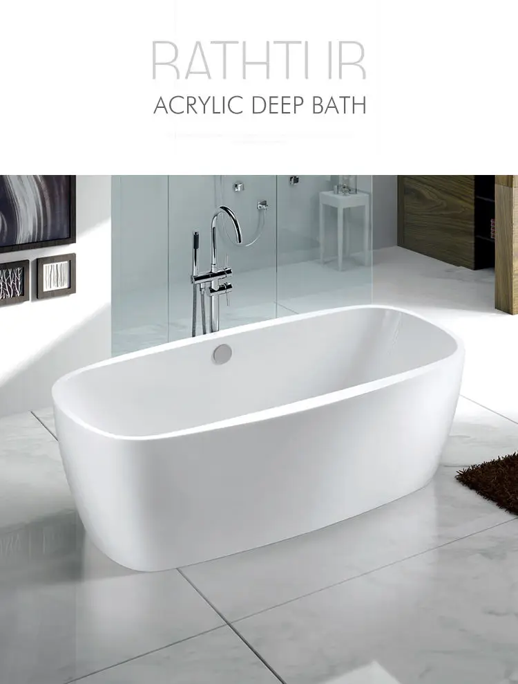 Kamali SP1840 cupc free sex freestanding spa acrylic fiber glass soaking bath tub french large clear couple bathtub