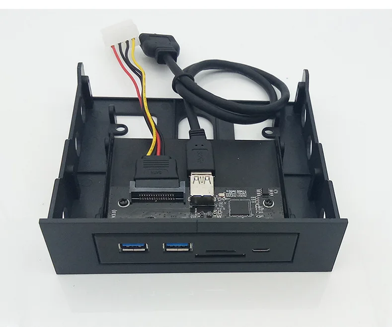 3.5 Inch Internal Card Reader /usb 3.1 Gen 1 Type C + 2xusb 3.0 Port Tf