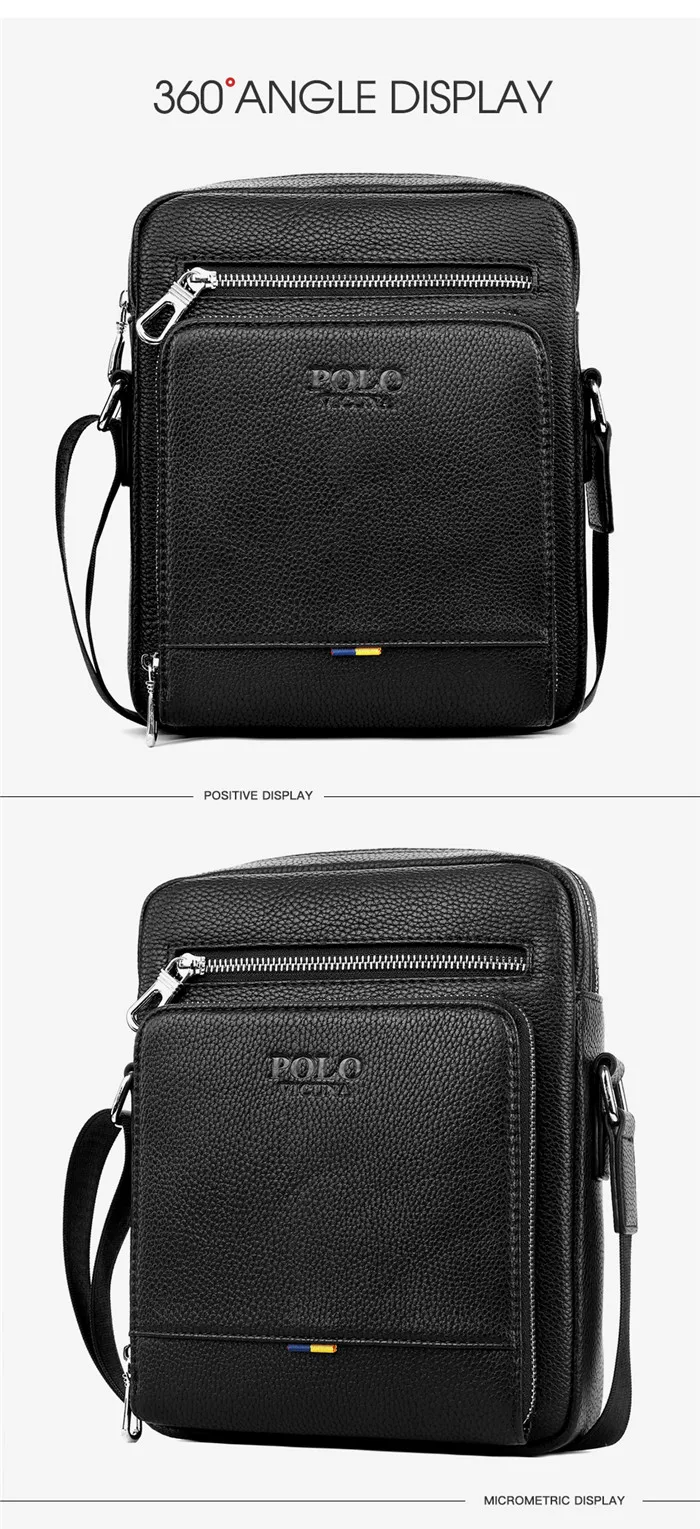 Details about Men Genuine Leather Messenger Cross Body Bag Details about Men Genuine Leather Messenger Cross Body Bag